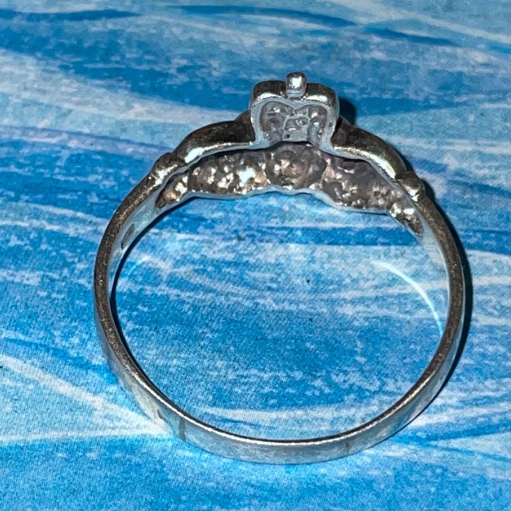 Claddagh Silver Ring - image 7